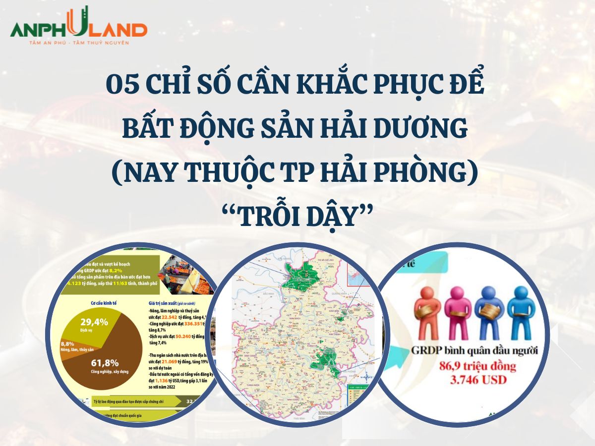 05 chỉ số cần khắc phục để bất động sản tỉnh Hải Dương (nay thuộc thành phố Hải Phòng) “trỗi dậy”